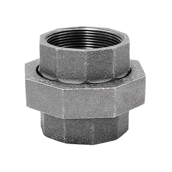 Anvil Anvil 1/4 in. FPT X 1/4 in. D FPT Black Malleable Iron Union 8700162855 - main